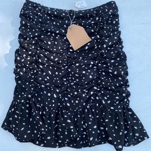Polka dot skirt